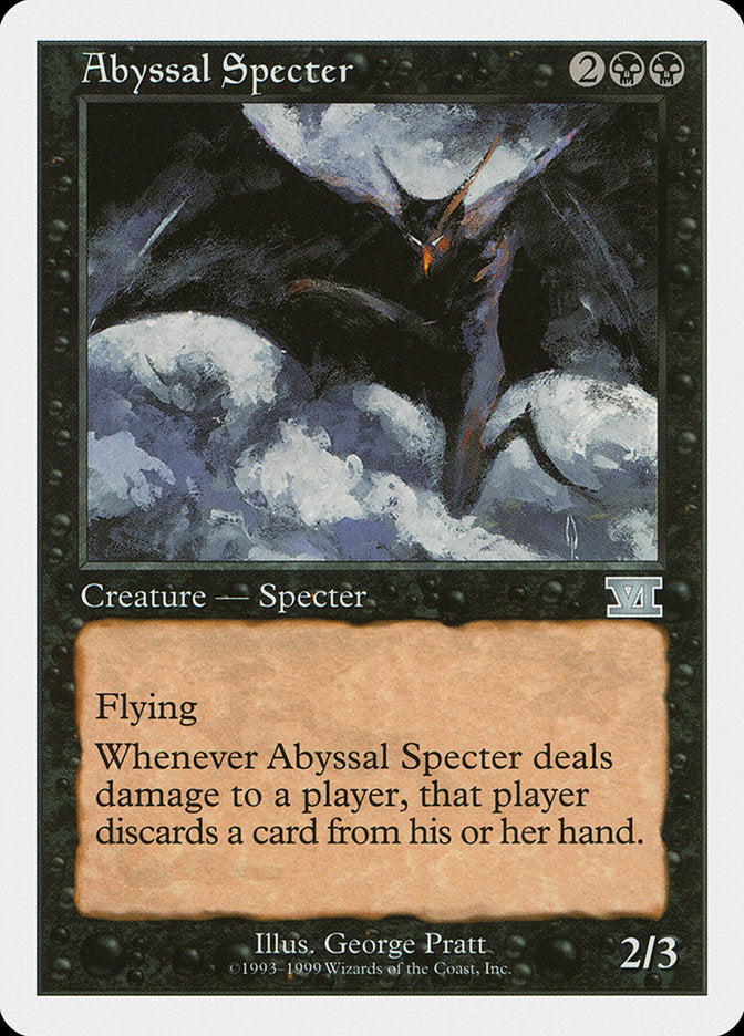 Abyssal Specter [Battle Royale] | Jomio and Rueliete's Cards and Comics