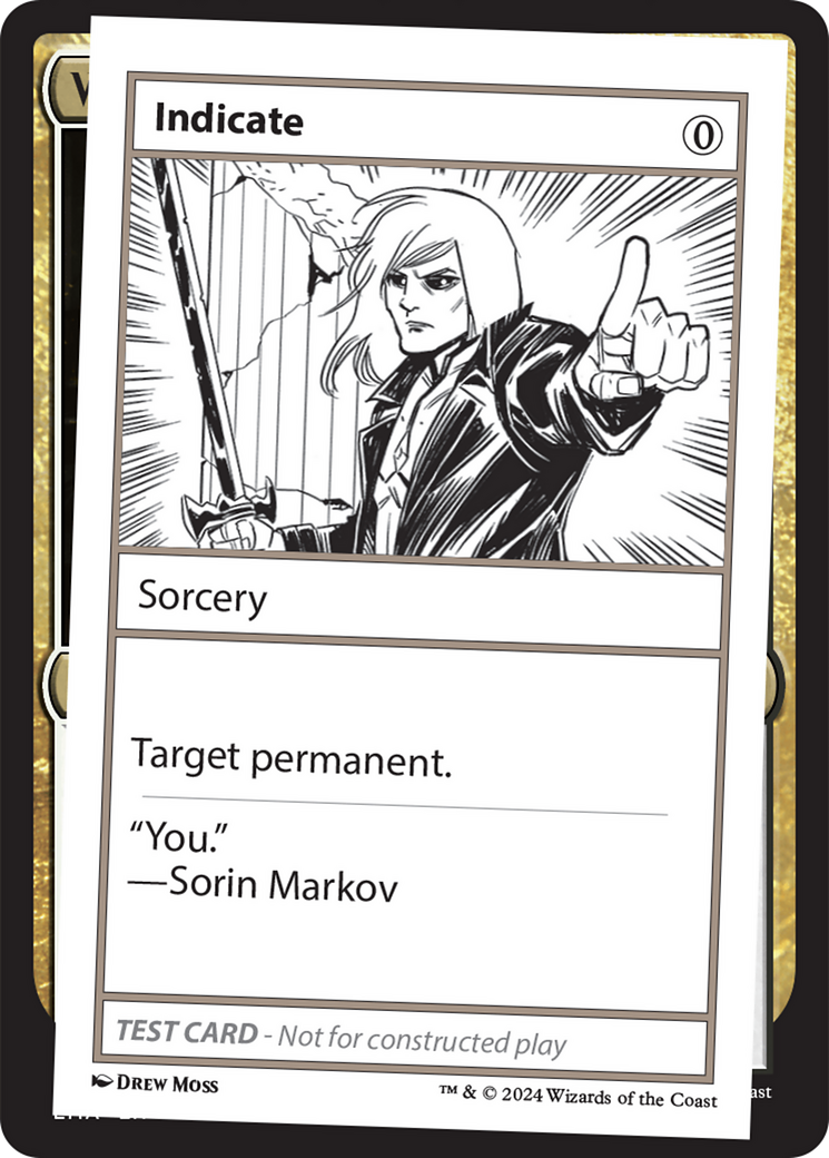 Indicate [Mystery Booster 2 Playtest Cards] | Jomio and Rueliete's Cards and Comics