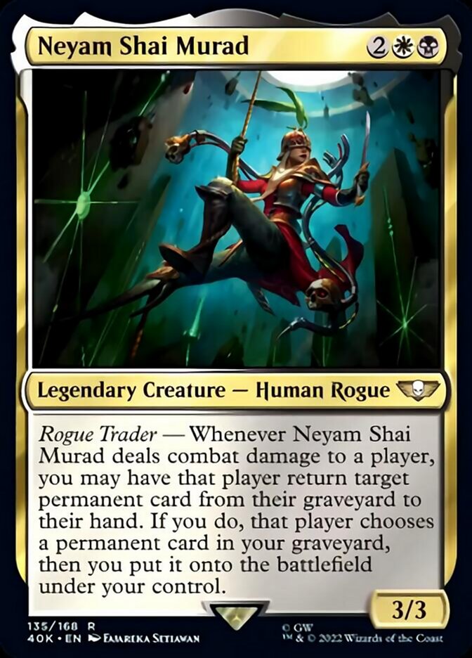 Neyam Shai Murad (Surge Foil) [Warhammer 40,000] | Jomio and Rueliete's Cards and Comics