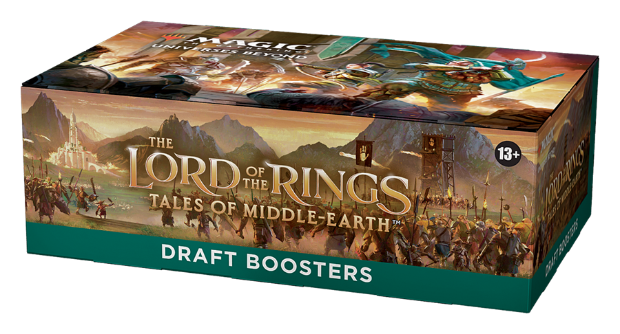 The Lord of the Rings: Tales of Middle-earth - Draft Booster Box | Jomio and Rueliete's Cards and Comics