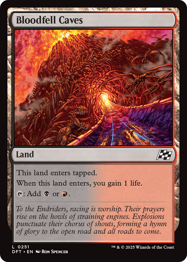 Bloodfell Caves [Aetherdrift] | Jomio and Rueliete's Cards and Comics