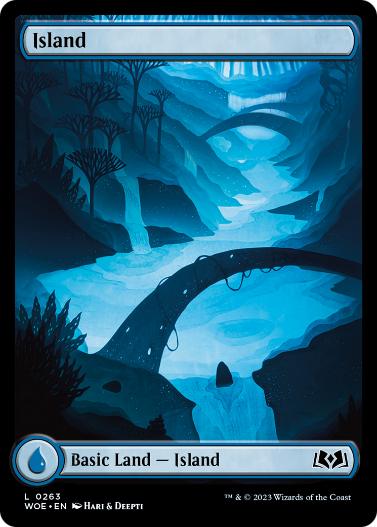 Island (263) (Full-Art) [Wilds of Eldraine] | Jomio and Rueliete's Cards and Comics