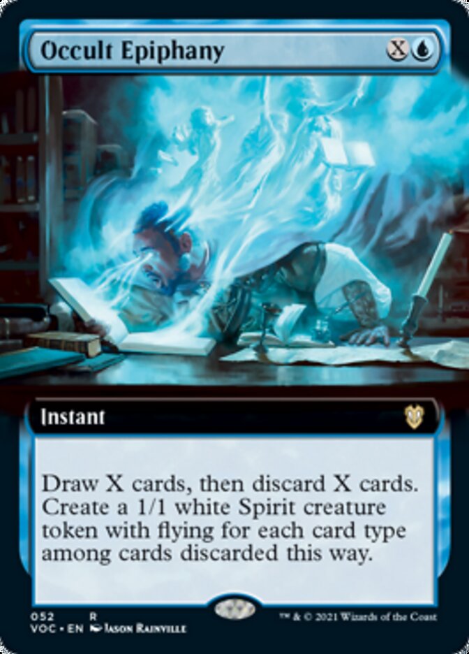 Occult Epiphany (Extended Art) [Innistrad: Crimson Vow Commander] | Jomio and Rueliete's Cards and Comics