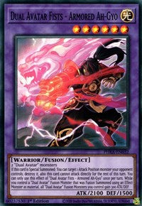 Dual Avatar Fists - Armored Ah-Gyo [PHRA-EN032] Super Rare | Jomio and Rueliete's Cards and Comics