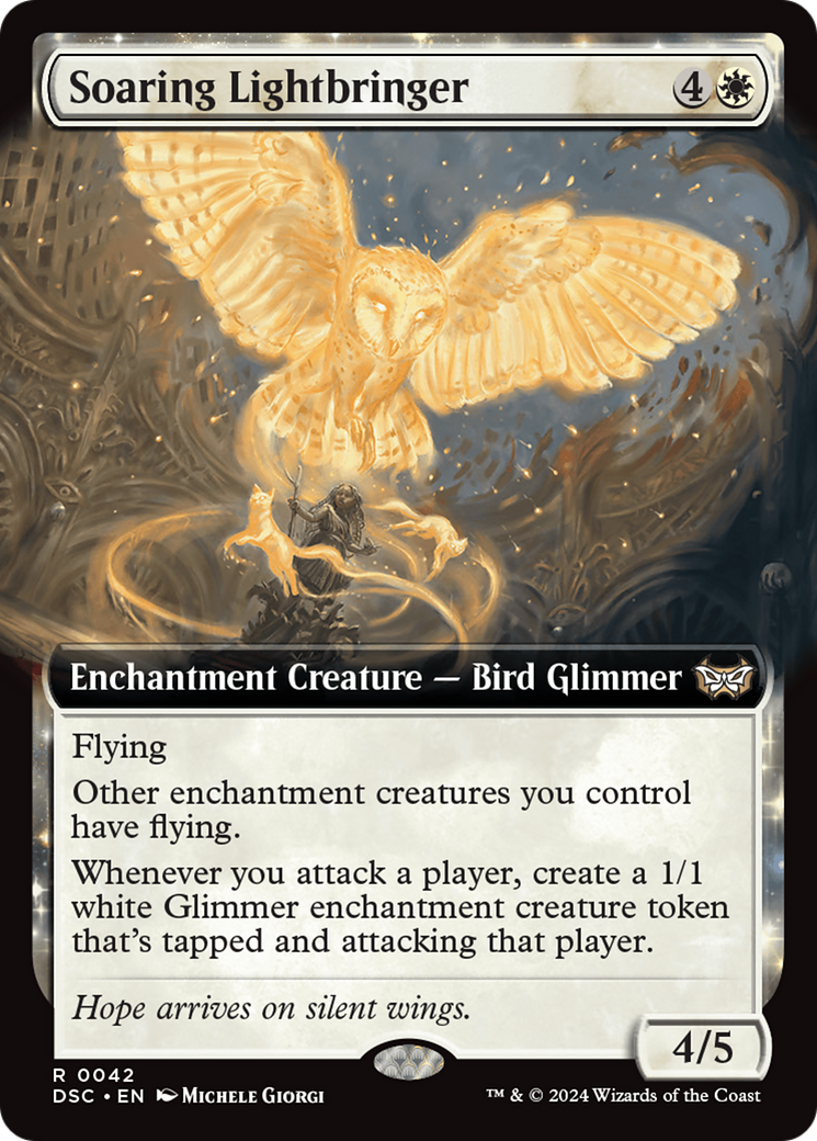 Soaring Lightbringer (Extended Art) [Duskmourn: House of Horror Commander] | Jomio and Rueliete's Cards and Comics