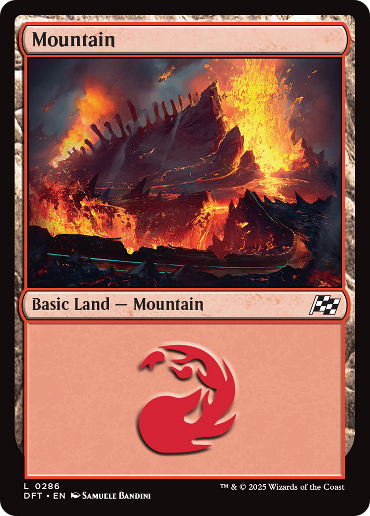 Mountain (0286) [Aetherdrift] | Jomio and Rueliete's Cards and Comics
