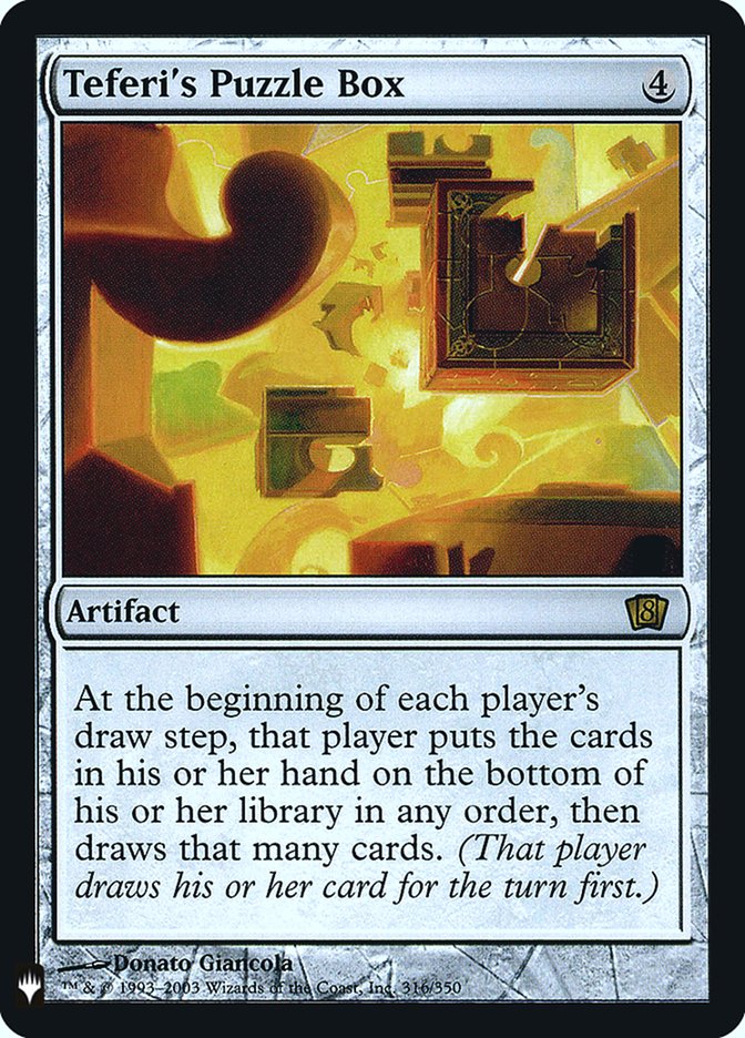 Teferi's Puzzle Box [Mystery Booster] | Jomio and Rueliete's Cards and Comics