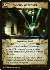 Azor's Gateway // Sanctum of the Sun [Rivals of Ixalan Prerelease Promos] | Jomio and Rueliete's Cards and Comics