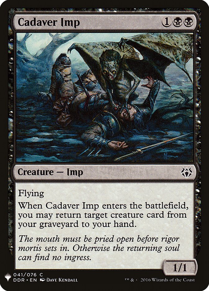 Cadaver Imp [Mystery Booster] | Jomio and Rueliete's Cards and Comics