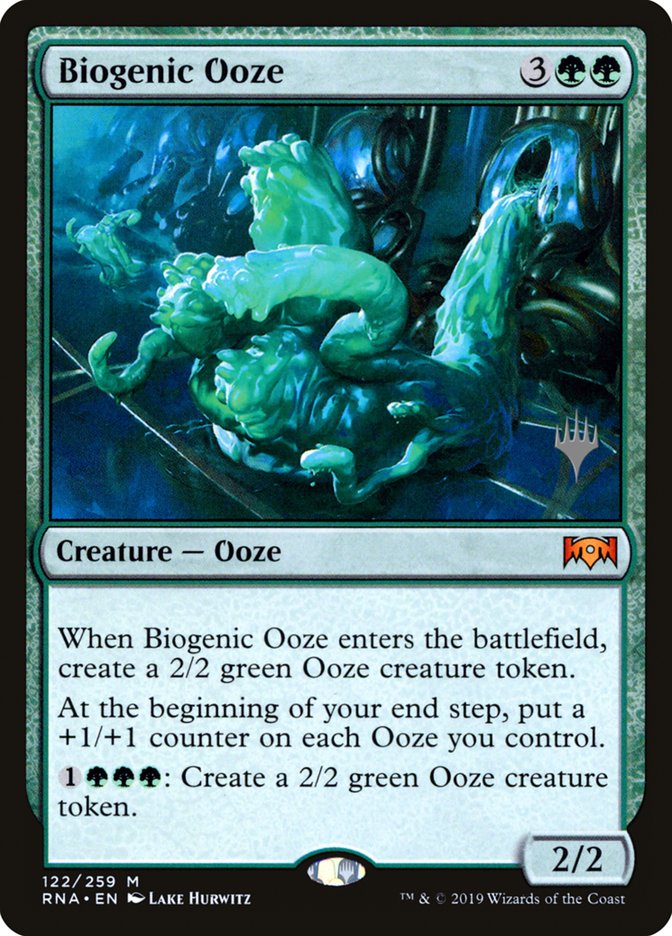 Biogenic Ooze (Promo Pack) [Ravnica Allegiance Promos] | Jomio and Rueliete's Cards and Comics