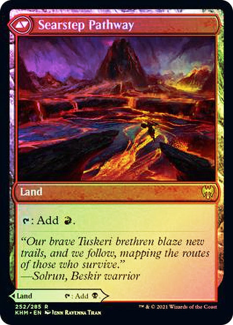 Blightstep Pathway // Searstep Pathway [Kaldheim Prerelease Promos] | Jomio and Rueliete's Cards and Comics