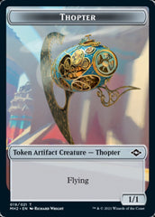 Squirrel // Thopter Double-Sided Token [Modern Horizons 2 Tokens] | Jomio and Rueliete's Cards and Comics