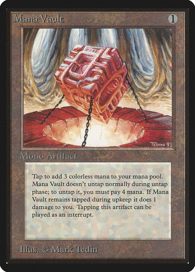 Mana Vault [Beta Edition] | Jomio and Rueliete's Cards and Comics