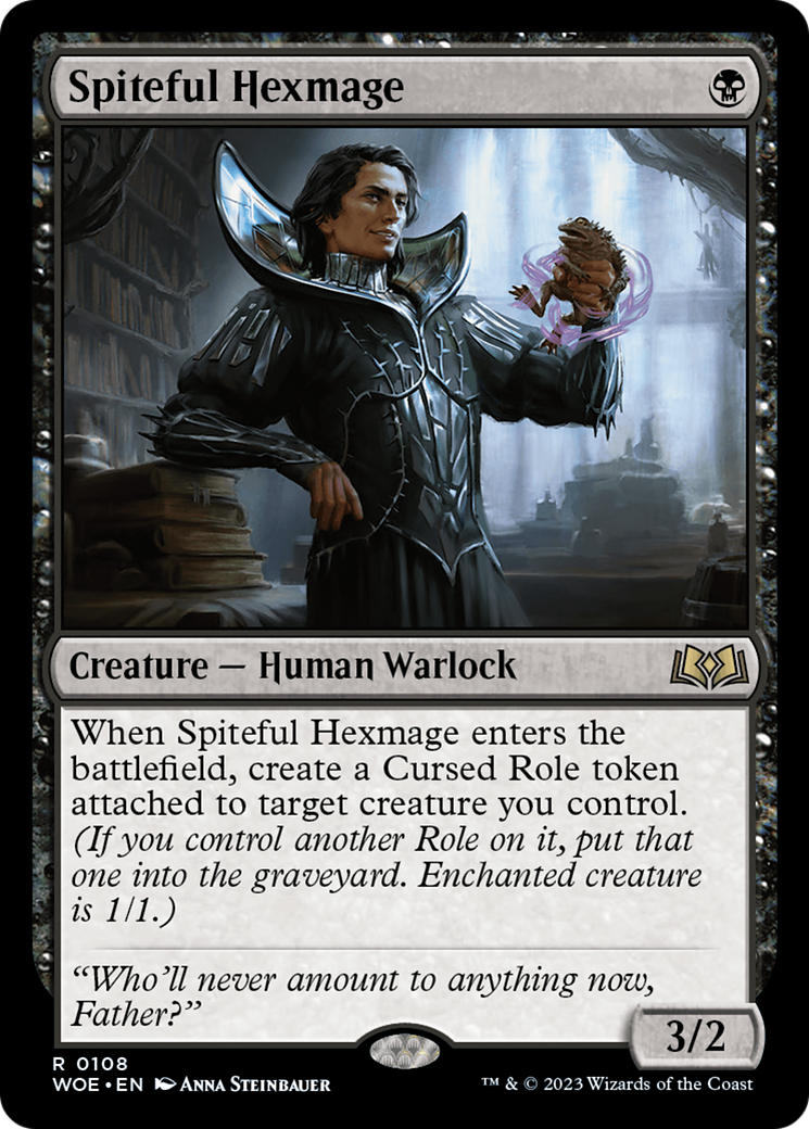 Spiteful Hexmage [Wilds of Eldraine] | Jomio and Rueliete's Cards and Comics