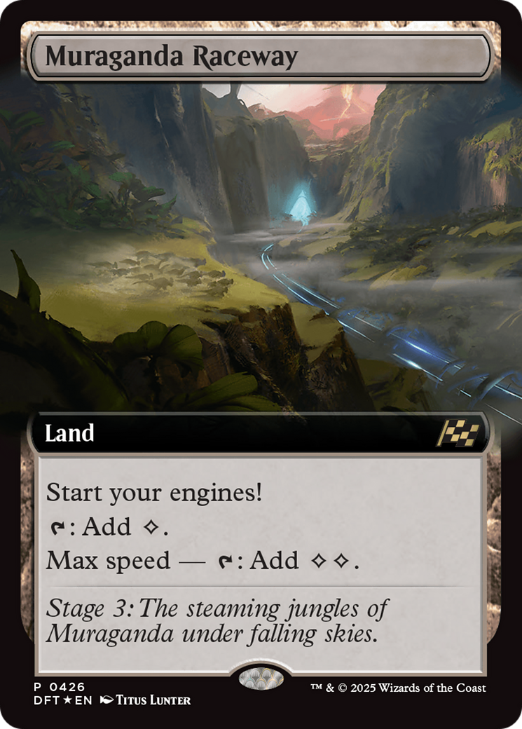 Muraganda Raceway (0426) (Extended Art) [Aetherdrift] | Jomio and Rueliete's Cards and Comics
