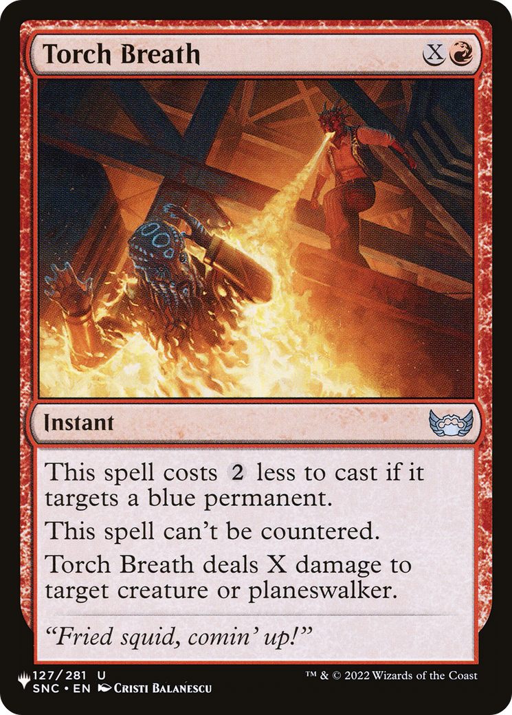Torch Breath [The List] | Jomio and Rueliete's Cards and Comics