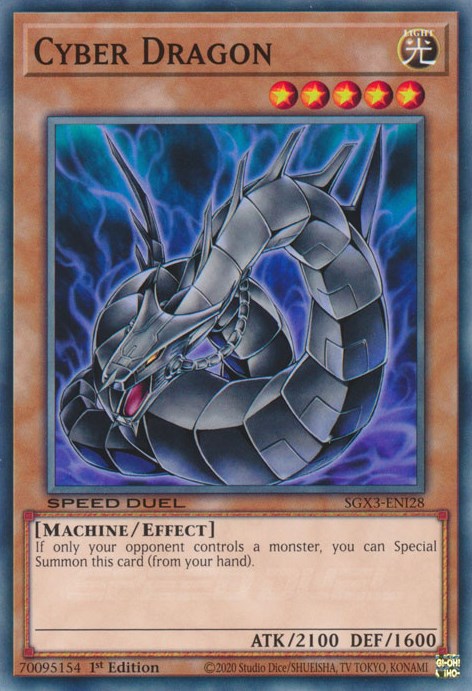 Cyber Dragon [SGX3-ENI28] Common | Jomio and Rueliete's Cards and Comics