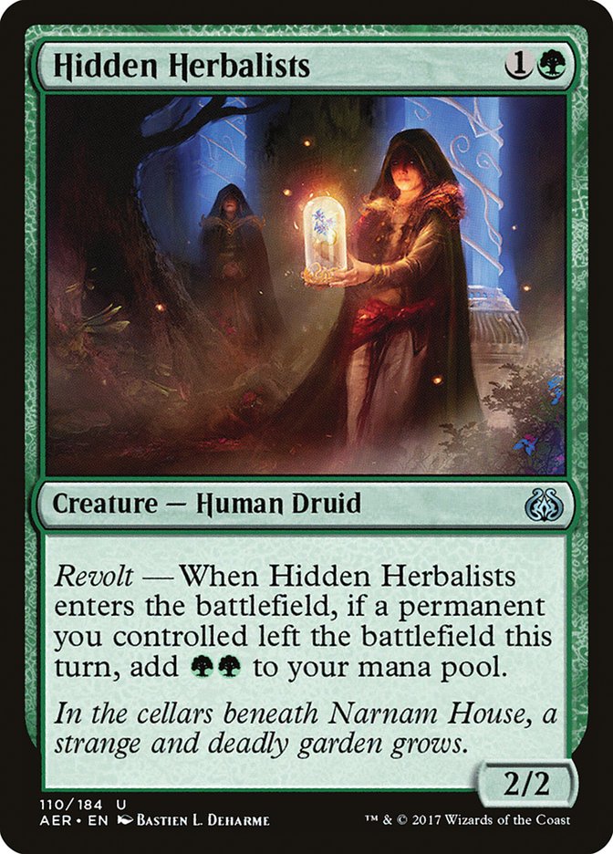 Hidden Herbalists [Aether Revolt] | Jomio and Rueliete's Cards and Comics