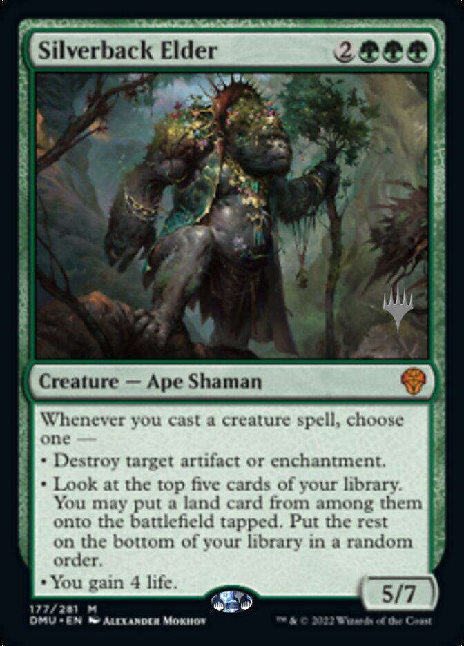 Silverback Elder (Promo Pack) [Dominaria United Promos] | Jomio and Rueliete's Cards and Comics