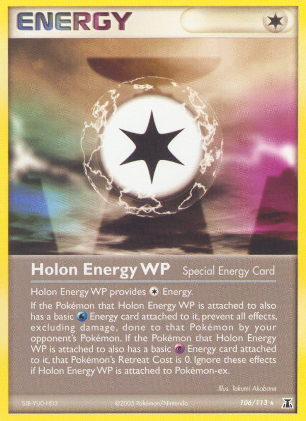 Holon Energy WP (106/113) [EX: Delta Species] | Jomio and Rueliete's Cards and Comics