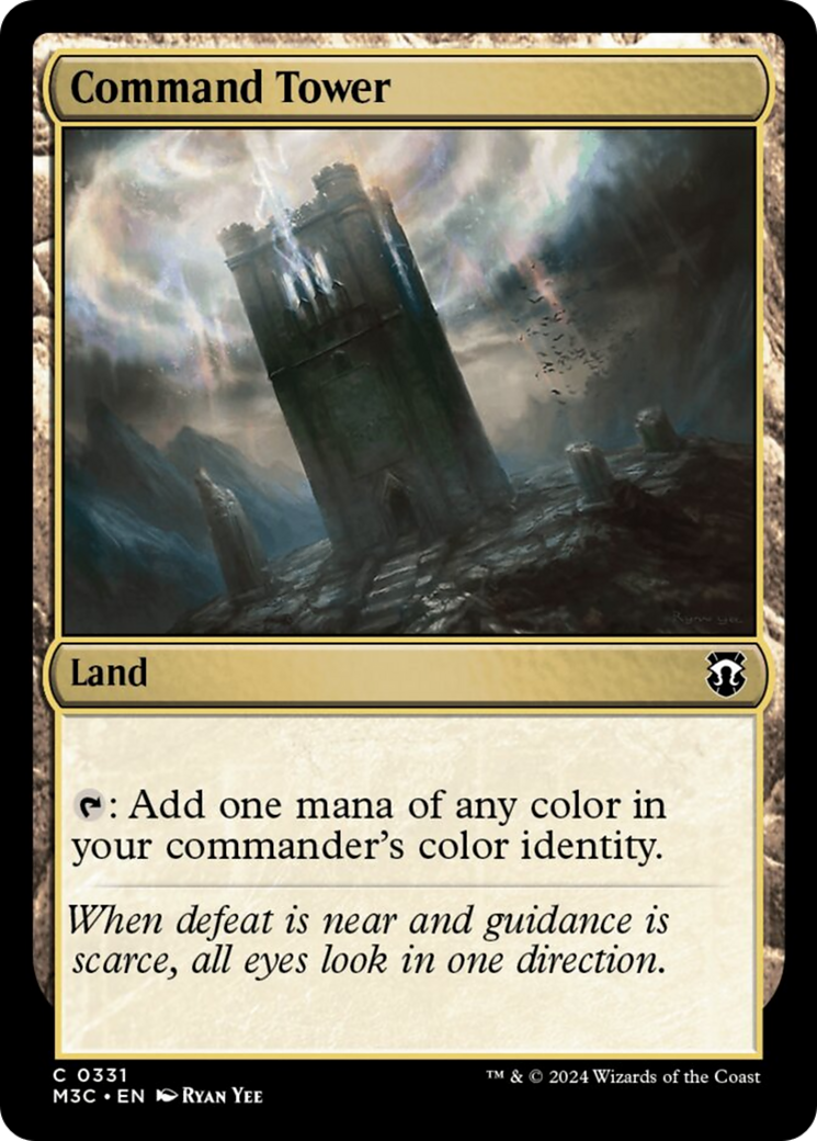 Command Tower [Modern Horizons 3 Commander] | Jomio and Rueliete's Cards and Comics