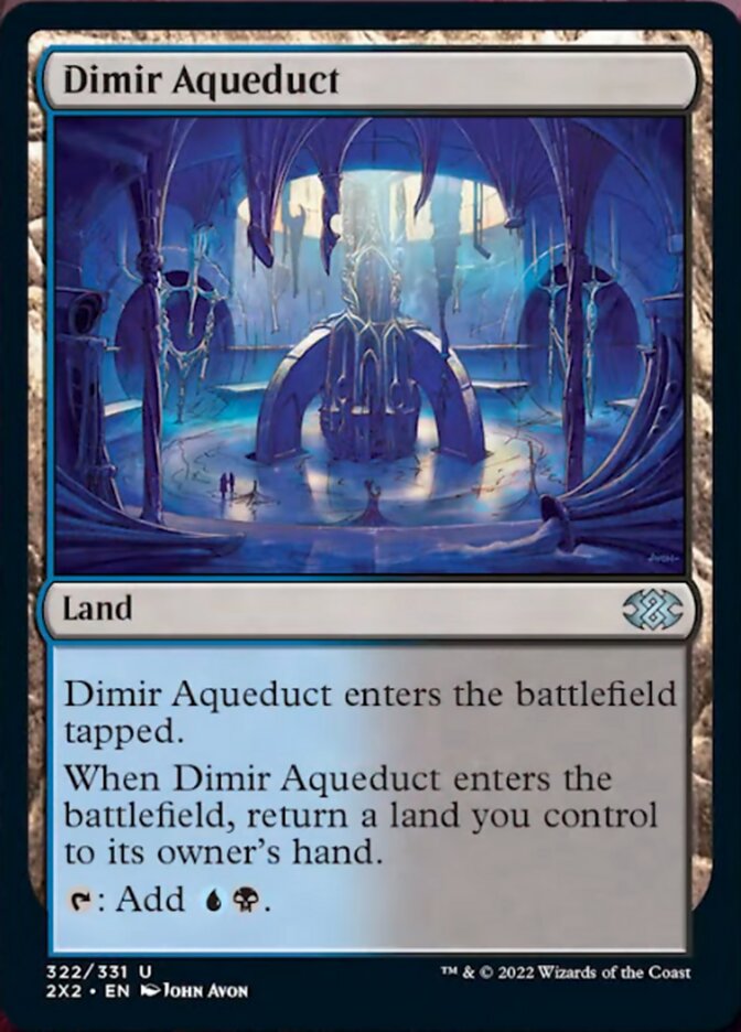 Dimir Aqueduct [Double Masters 2022] | Jomio and Rueliete's Cards and Comics