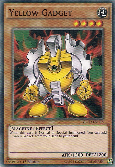 Yellow Gadget [YGLD-ENC18] Common | Jomio and Rueliete's Cards and Comics