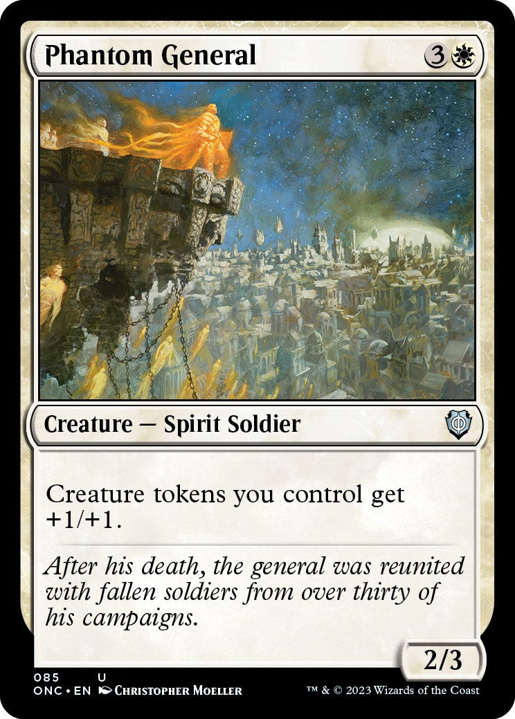 Phantom General [Phyrexia: All Will Be One Commander] | Jomio and Rueliete's Cards and Comics