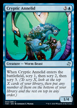 Cryptic Annelid [Time Spiral Remastered] | Jomio and Rueliete's Cards and Comics
