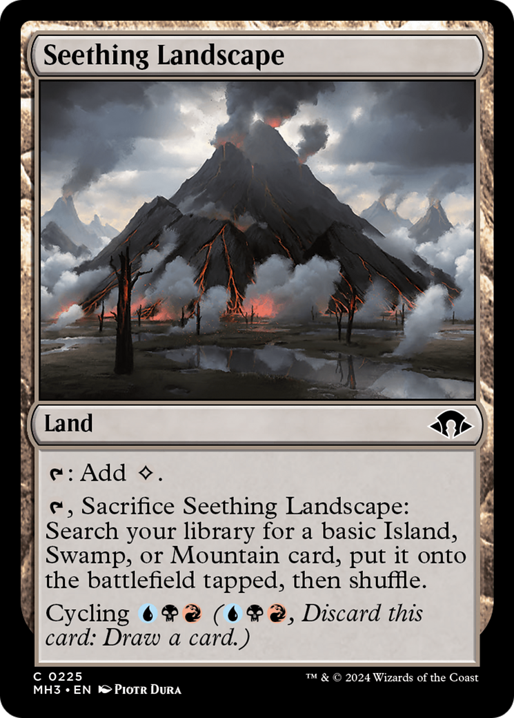 Seething Landscape [Modern Horizons 3] | Jomio and Rueliete's Cards and Comics