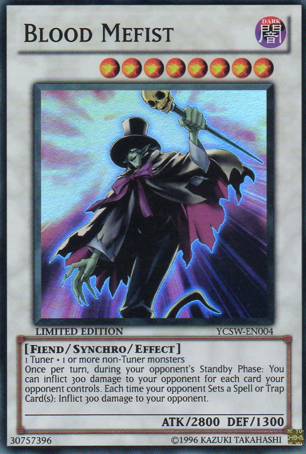 Blood Mefist [YCSW-EN004] Super Rare | Jomio and Rueliete's Cards and Comics