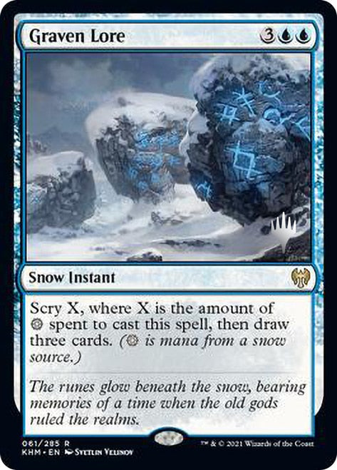 Graven Lore (Promo Pack) [Kaldheim Promos] | Jomio and Rueliete's Cards and Comics
