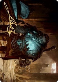 Vault Robber Art Card (Gold-Stamped Signature) [Kaldheim Art Series] | Jomio and Rueliete's Cards and Comics
