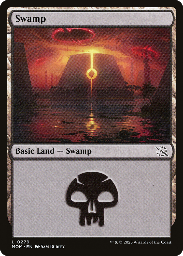 Swamp (279) [March of the Machine] | Jomio and Rueliete's Cards and Comics