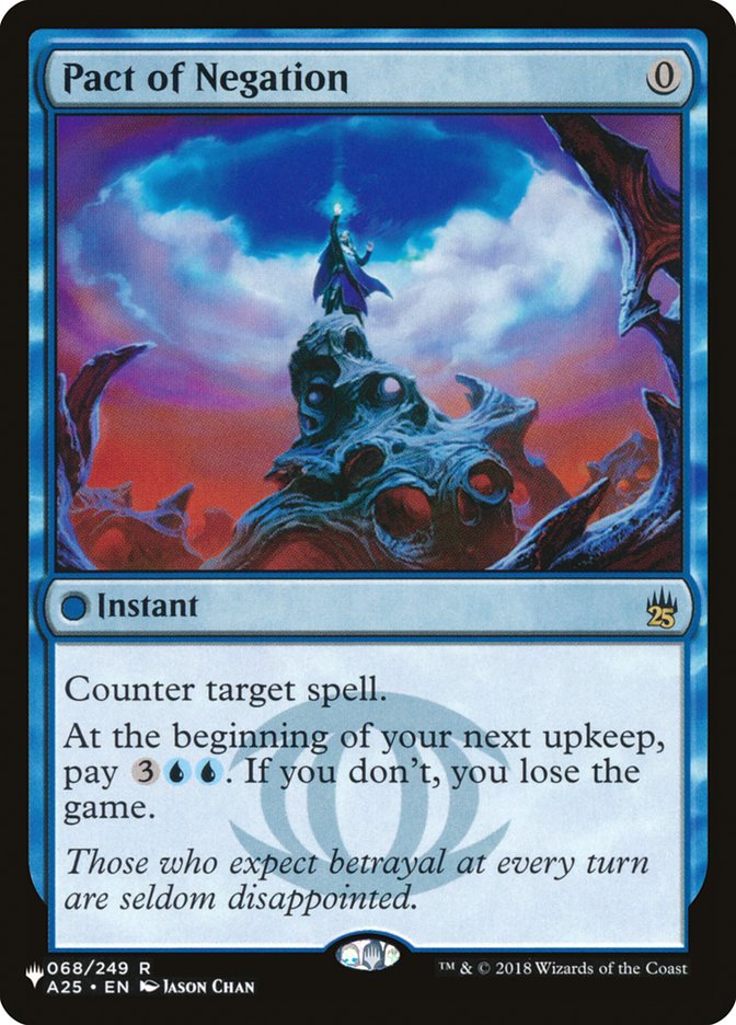 Pact of Negation [The List] | Jomio and Rueliete's Cards and Comics