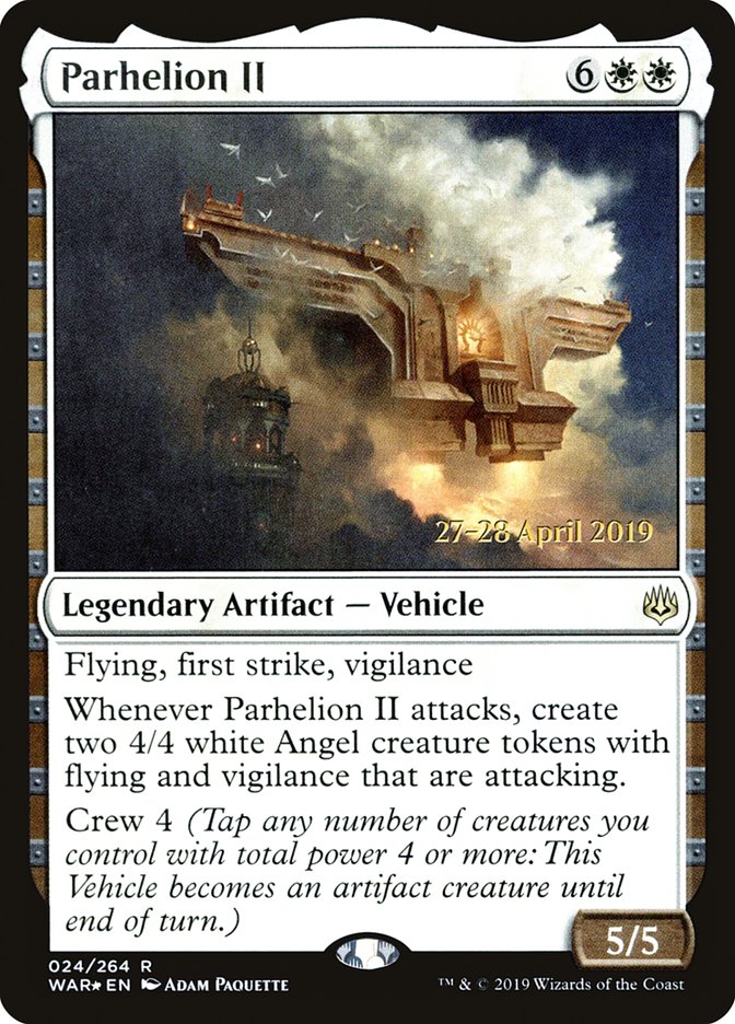 Parhelion II [War of the Spark Prerelease Promos] | Jomio and Rueliete's Cards and Comics