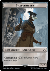 Assassin // Shapeshifter Double-Sided Token [Assassin's Creed Tokens] | Jomio and Rueliete's Cards and Comics