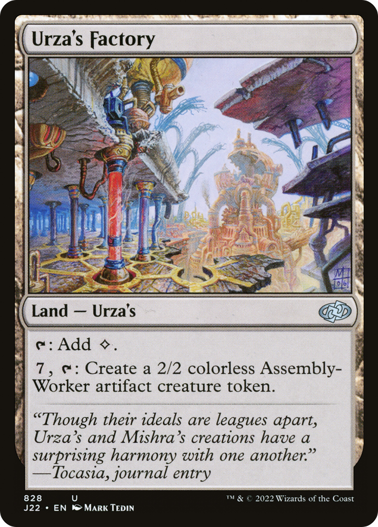 Urza's Factory [Jumpstart 2022] | Jomio and Rueliete's Cards and Comics