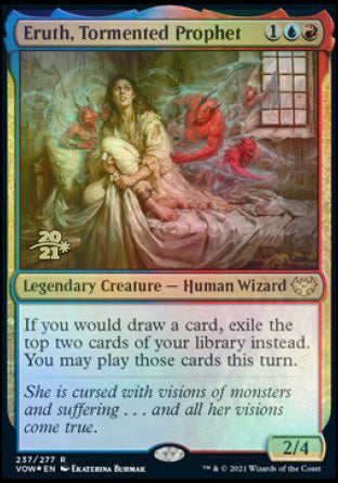 Eruth, Tormented Prophet [Innistrad: Crimson Vow Prerelease Promos] | Jomio and Rueliete's Cards and Comics