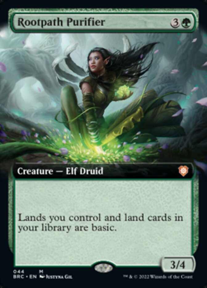 Rootpath Purifier (Extended Art) [The Brothers' War Commander] | Jomio and Rueliete's Cards and Comics