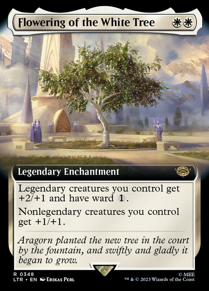 Flowering of the White Tree (Extended Art) [The Lord of the Rings: Tales of Middle-Earth] | Jomio and Rueliete's Cards and Comics