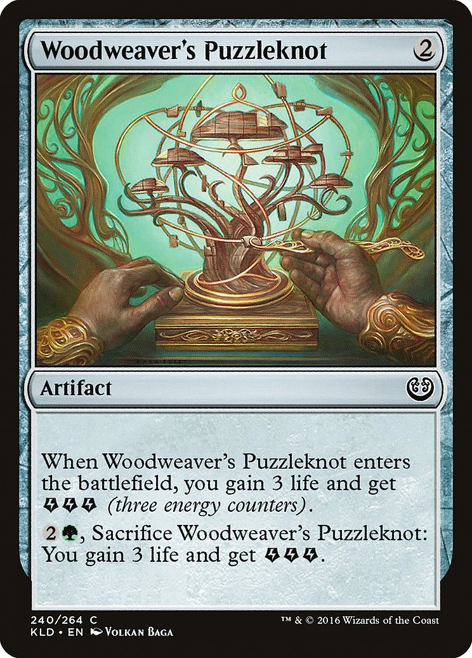 Woodweaver's Puzzleknot [Kaladesh] | Jomio and Rueliete's Cards and Comics