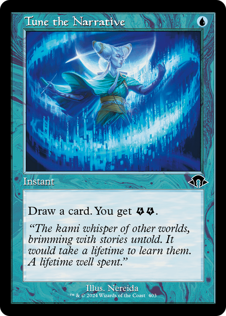 Tune the Narrative (Retro) [Modern Horizons 3] | Jomio and Rueliete's Cards and Comics