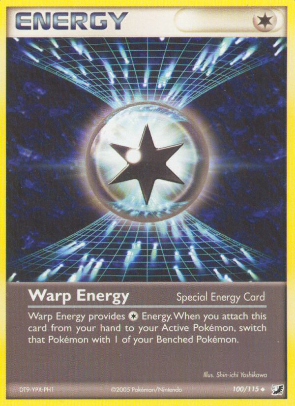 Warp Energy (100/115) [EX: Unseen Forces] | Jomio and Rueliete's Cards and Comics