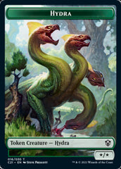 Hydra // Boar Double-Sided Token [Commander 2021 Tokens] | Jomio and Rueliete's Cards and Comics