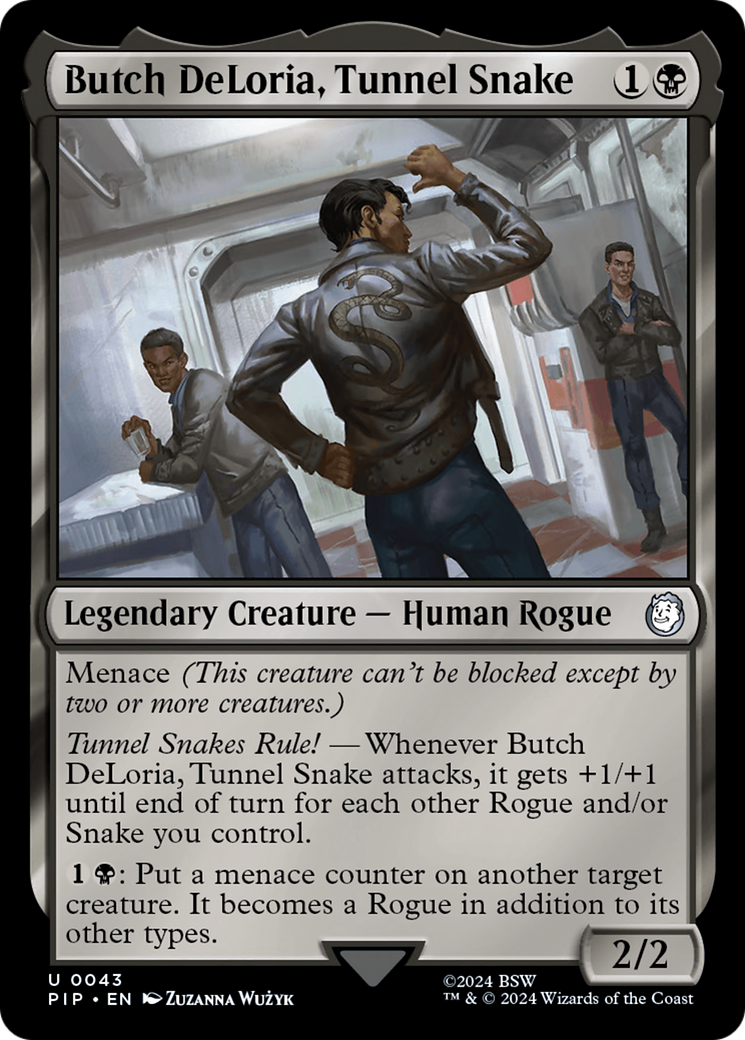 Butch DeLoria, Tunnel Snake [Fallout] | Jomio and Rueliete's Cards and Comics
