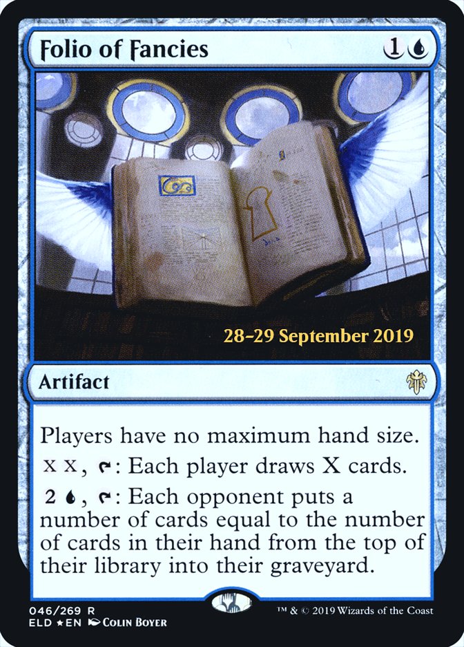 Folio of Fancies [Throne of Eldraine Prerelease Promos] | Jomio and Rueliete's Cards and Comics