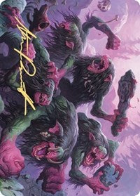Hagi Mob Art Card (Gold-Stamped Signature) [Kaldheim Art Series] | Jomio and Rueliete's Cards and Comics