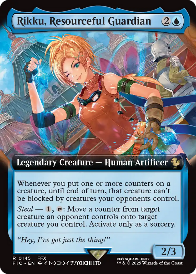 Rikku, Resourceful Guardian (Extended Art) [FINAL FANTASY Commander] | Jomio and Rueliete's Cards and Comics
