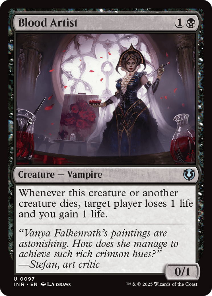 Blood Artist [Innistrad Remastered] | Jomio and Rueliete's Cards and Comics
